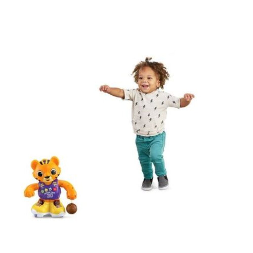 NEW VTech Dribble & Bounce Captain Tiger Animatronic Moving Talking Dribbling - Picture 7 of 9